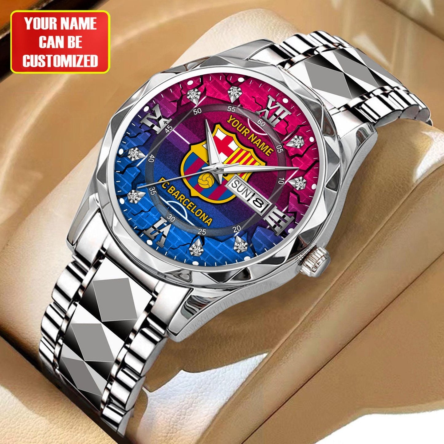 Personalized FCB x Alloy Luxury Quartz Watch DATND TANTD 281025