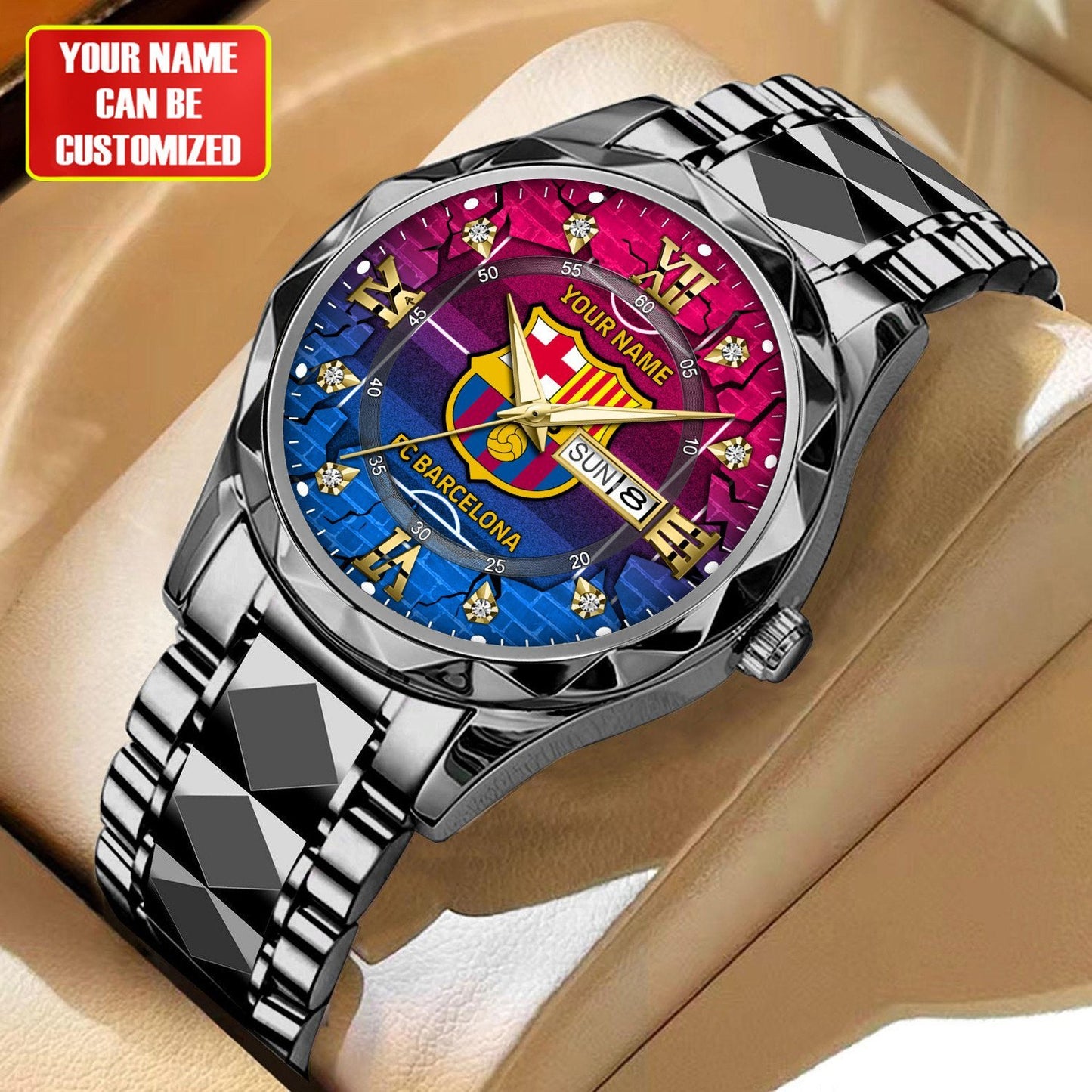 Personalized FCB x Alloy Luxury Quartz Watch DATND TANTD 281025