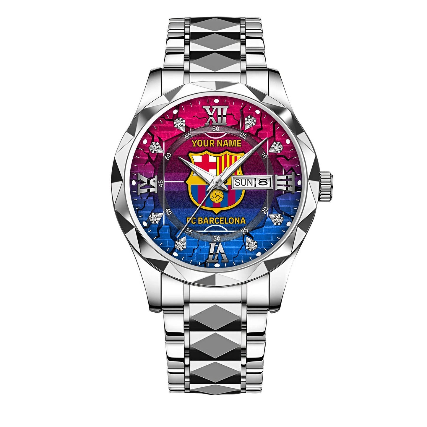 Personalized FCB x Alloy Luxury Quartz Watch DATND TANTD 281025