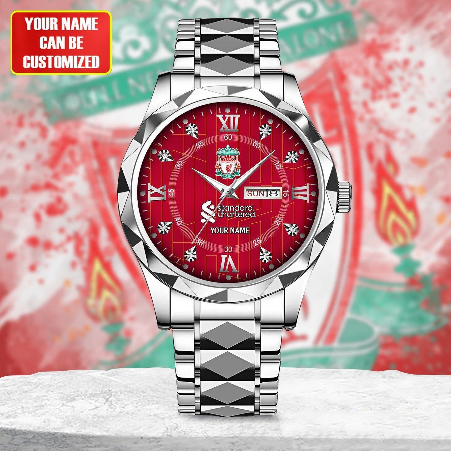 Personalized LIV x EPL Alloy Luxury Quartz Watch V1 DATND TANTD 281025
