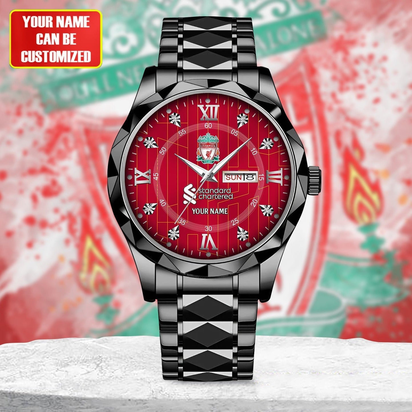 Personalized LIV x EPL Alloy Luxury Quartz Watch V1 DATND TANTD 281025