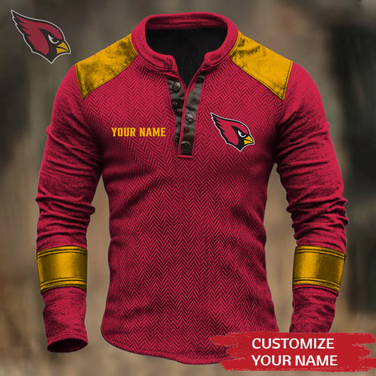 Premium NFL ARI Button Down Jacket V1 NMD NHM