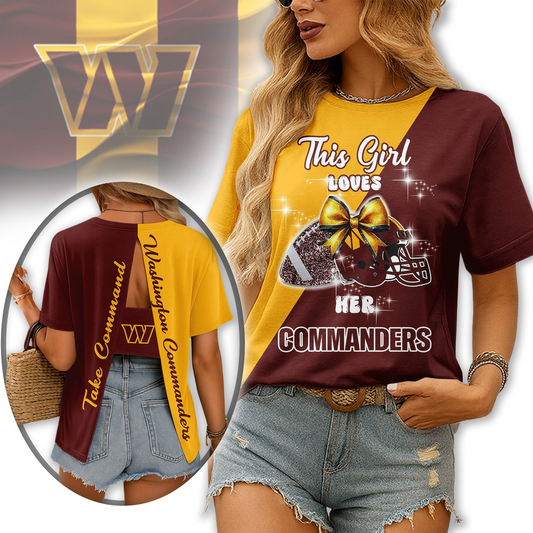 Premium NFL WAS  x Back Slit Short Sleeve NDT NHM