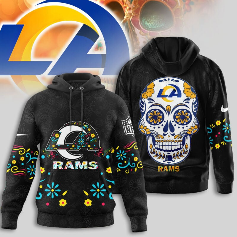 Premium NFL X LA Dia de los Muertos Limited Editions Hoodie NDT NHM