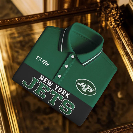 Premium NFL X NYJ Classic Polo Shirt NDT NHM