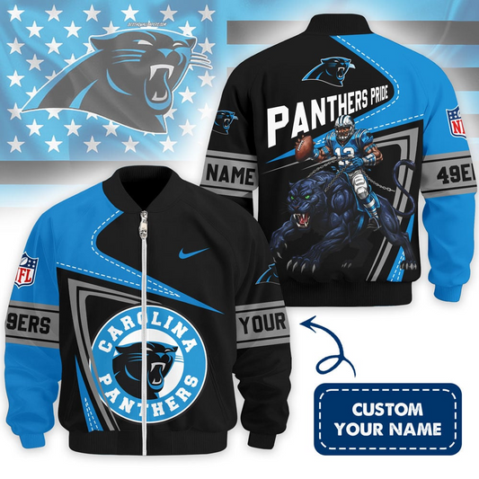 Premium NFL X PATH Game Day 3D Bomber Jacket NDT TDT