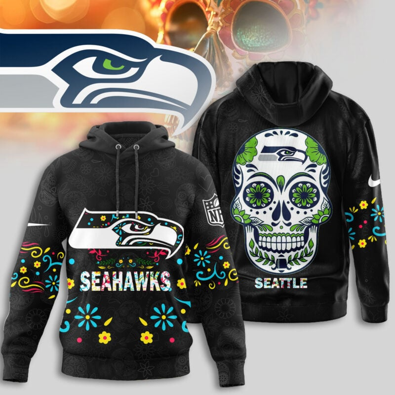 Premium NFL X SEAH Dia de los Muertos Limited Editions Hoodie NDT NHM