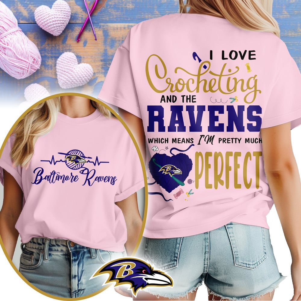 Premium NFL x BAL Crochet Fan 3D Shirt NDT NHM 2810