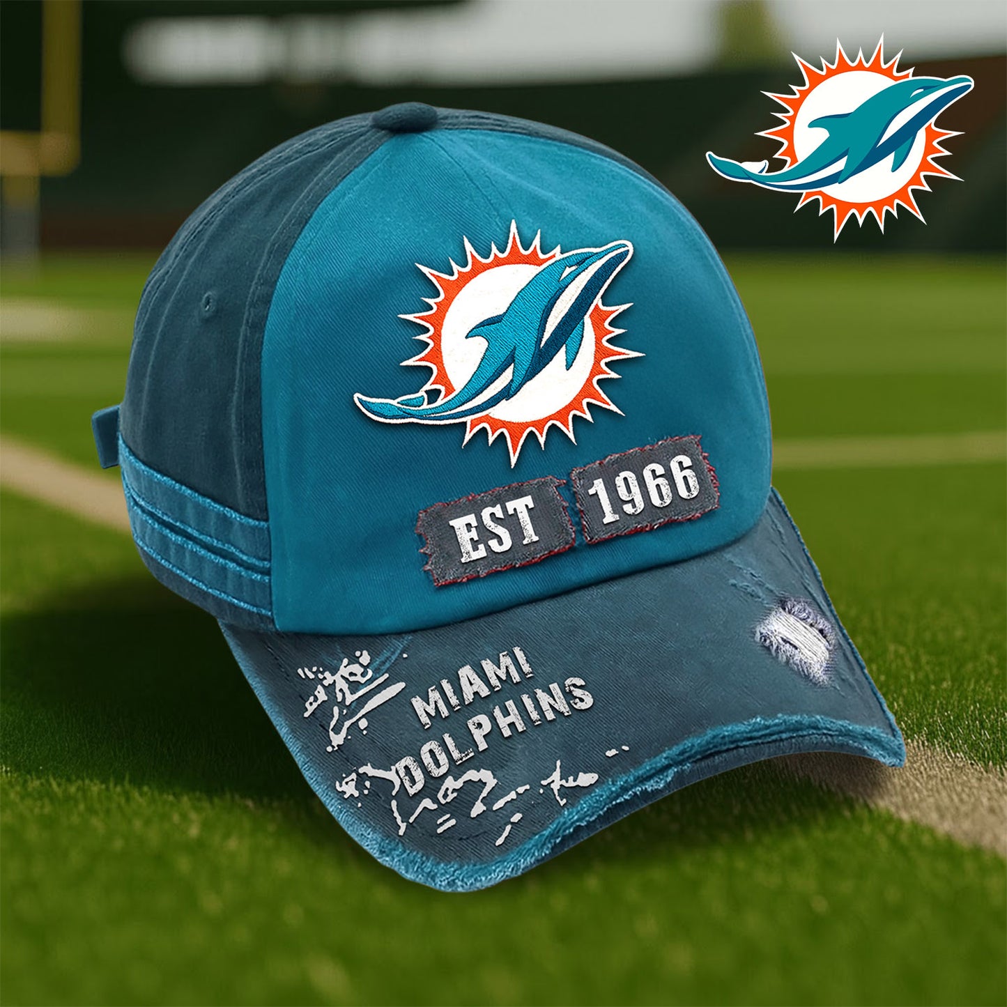 Premium NFL x MIA Legacy Classic Cap NDT NHM