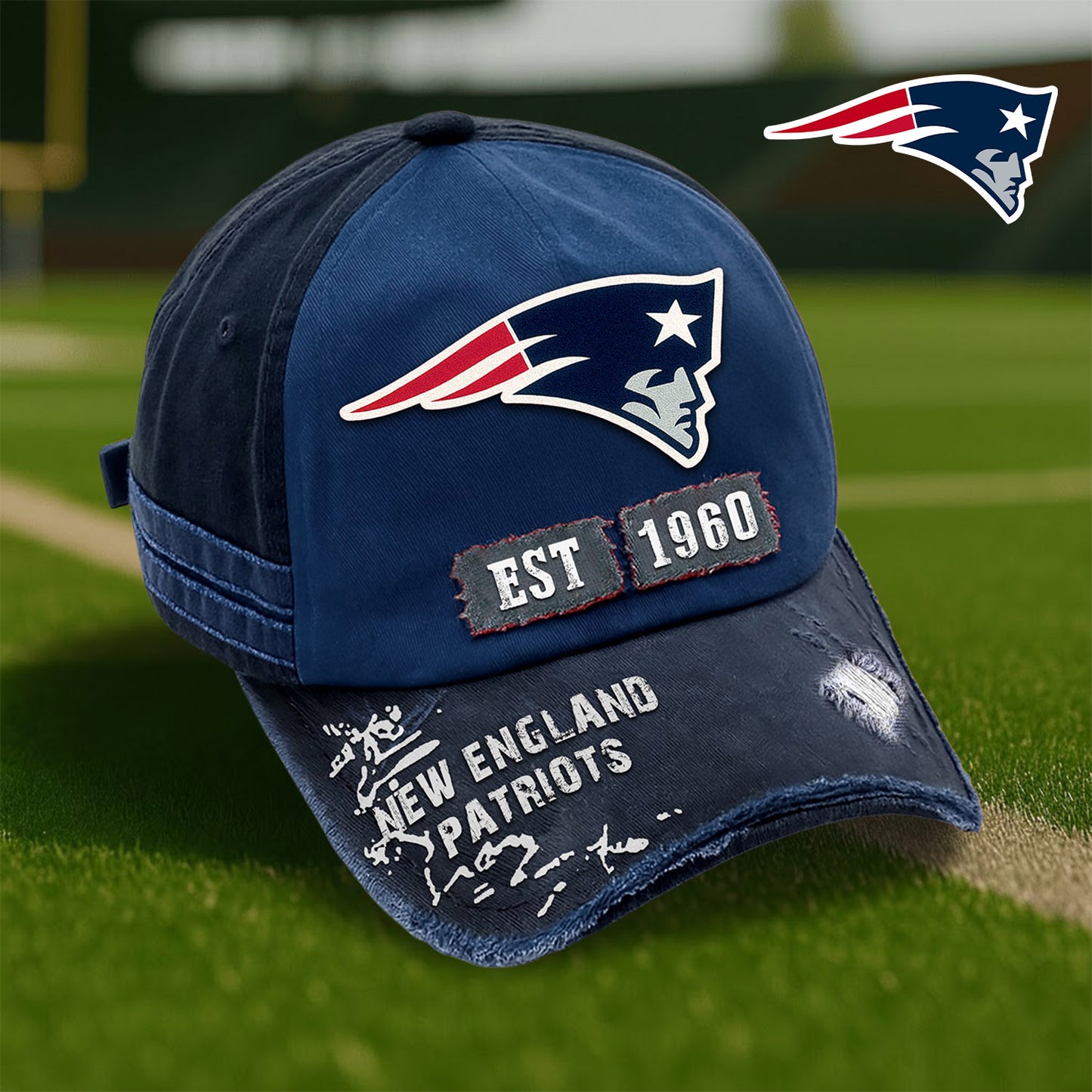Premium NFL x NE Legacy Classic Cap NDT NHM