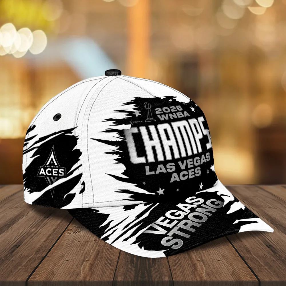 Premium WNBA LVA Champions 2025 Cap V7 NMD TTV