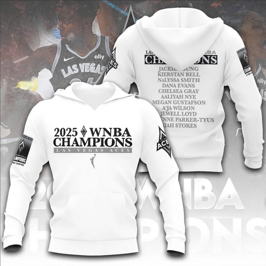 Premium WNBA LVA Champions 2025 Hoodie V19 NMD TTV