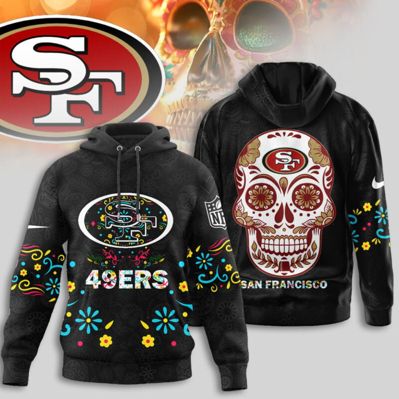 Premium NFL X SF Dia de los Muertos Limited Editions Hoodie NDT NHM