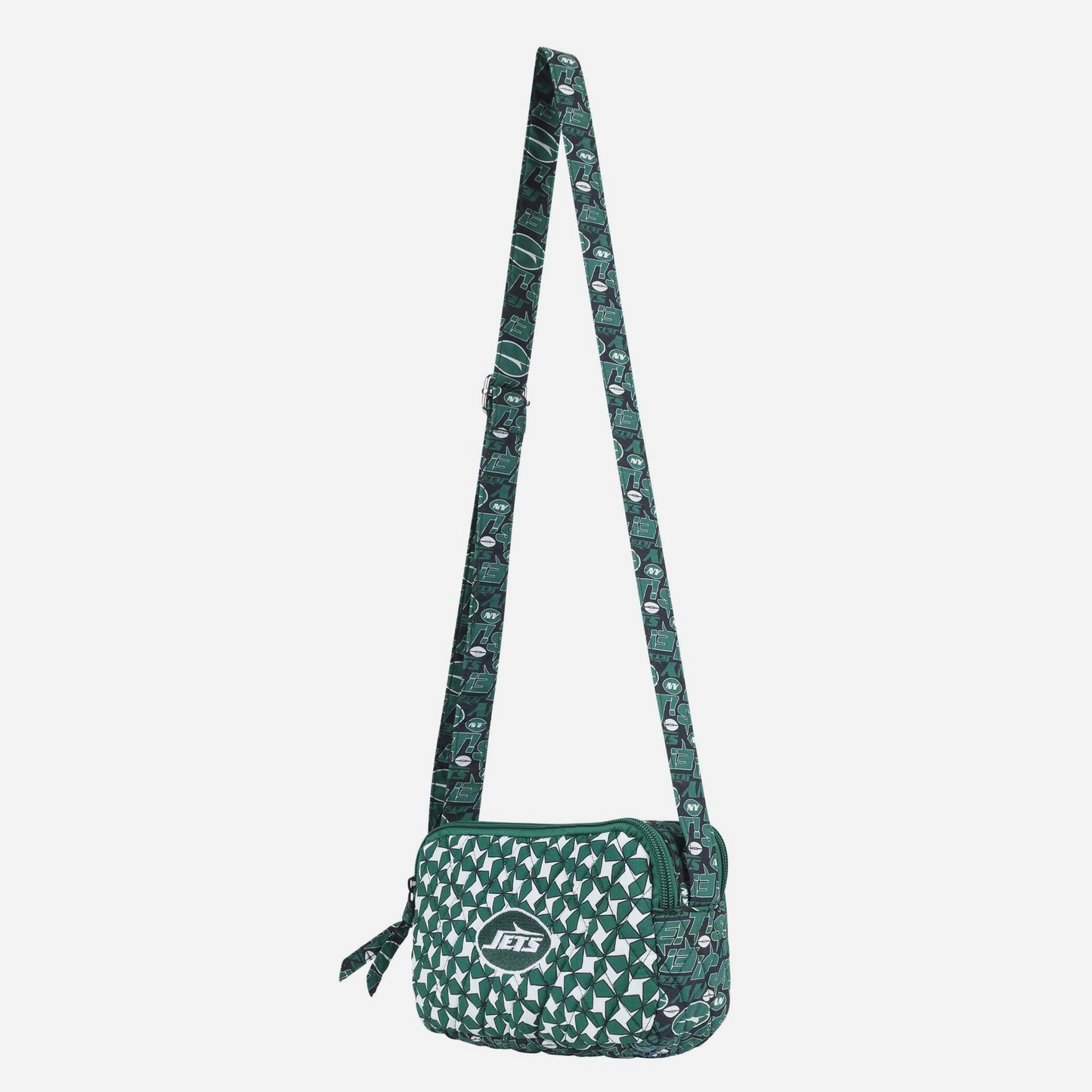 Premium NFL NYJ Quilted Crossbody Bag V1 NMD TTV
