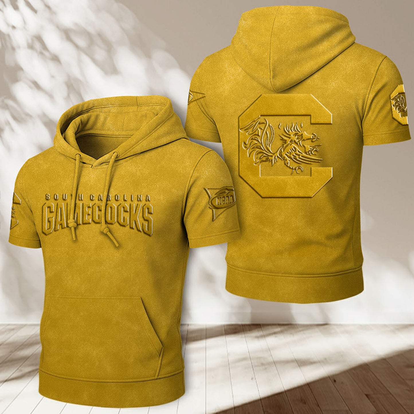 SCG x NCAA Half Sleeve Hoodie T-Shirt DatND ThuongNH