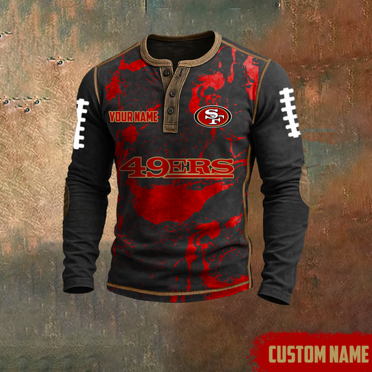 SF x NFL LONG SLEEVE SHIRT DATND TANTD