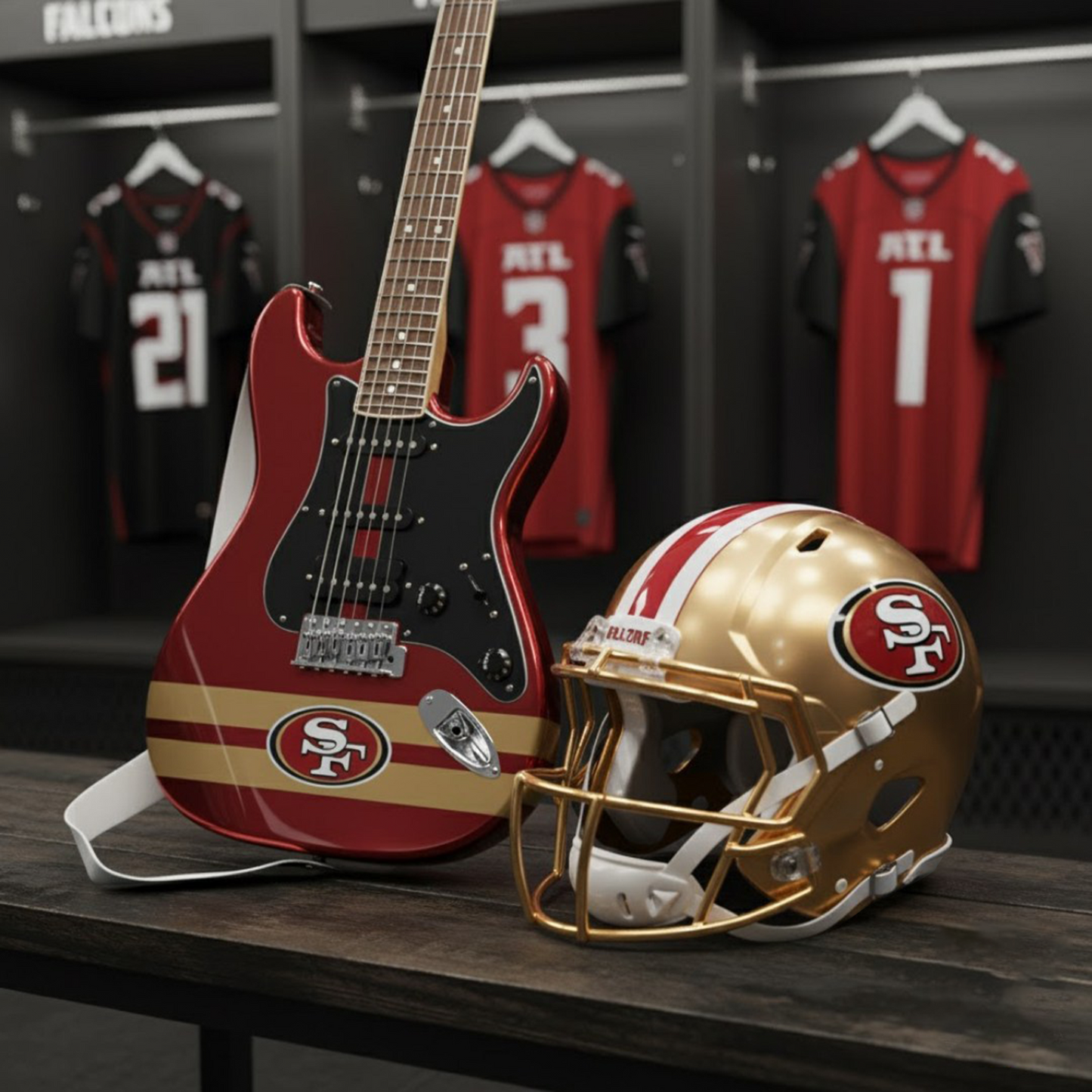 SF x NFL Signature Decor Statue DatND DVT