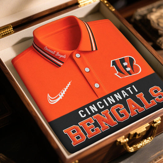 SIGNATURE NFL X CIN BUSINEES POLO CLASSIC NDT NHM 2510