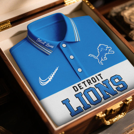 SIGNATURE NFL X DET BUSINEES POLO CLASSIC NDT NHM 2510
