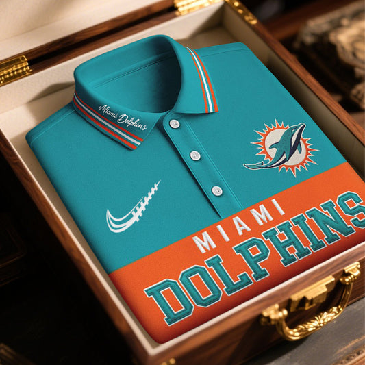 SIGNATURE NFL X MIA BUSINEES POLO CLASSIC NDT NHM 2510