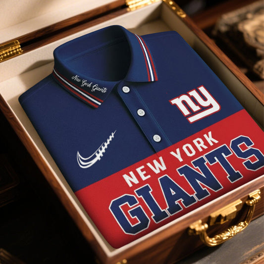 SIGNATURE NFL X NYG BUSINEES POLO CLASSIC NDT NHM 2510