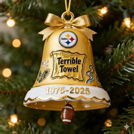 SIGNATURE NFL X PIT CHRISTMAS BELL 2025 NDT NHM