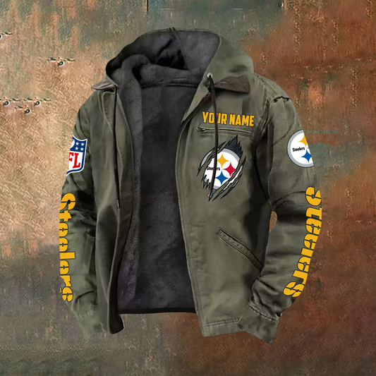 SIGNATURE NFL X PIT Hooded Cardigan Jacket NDT TDT 251025