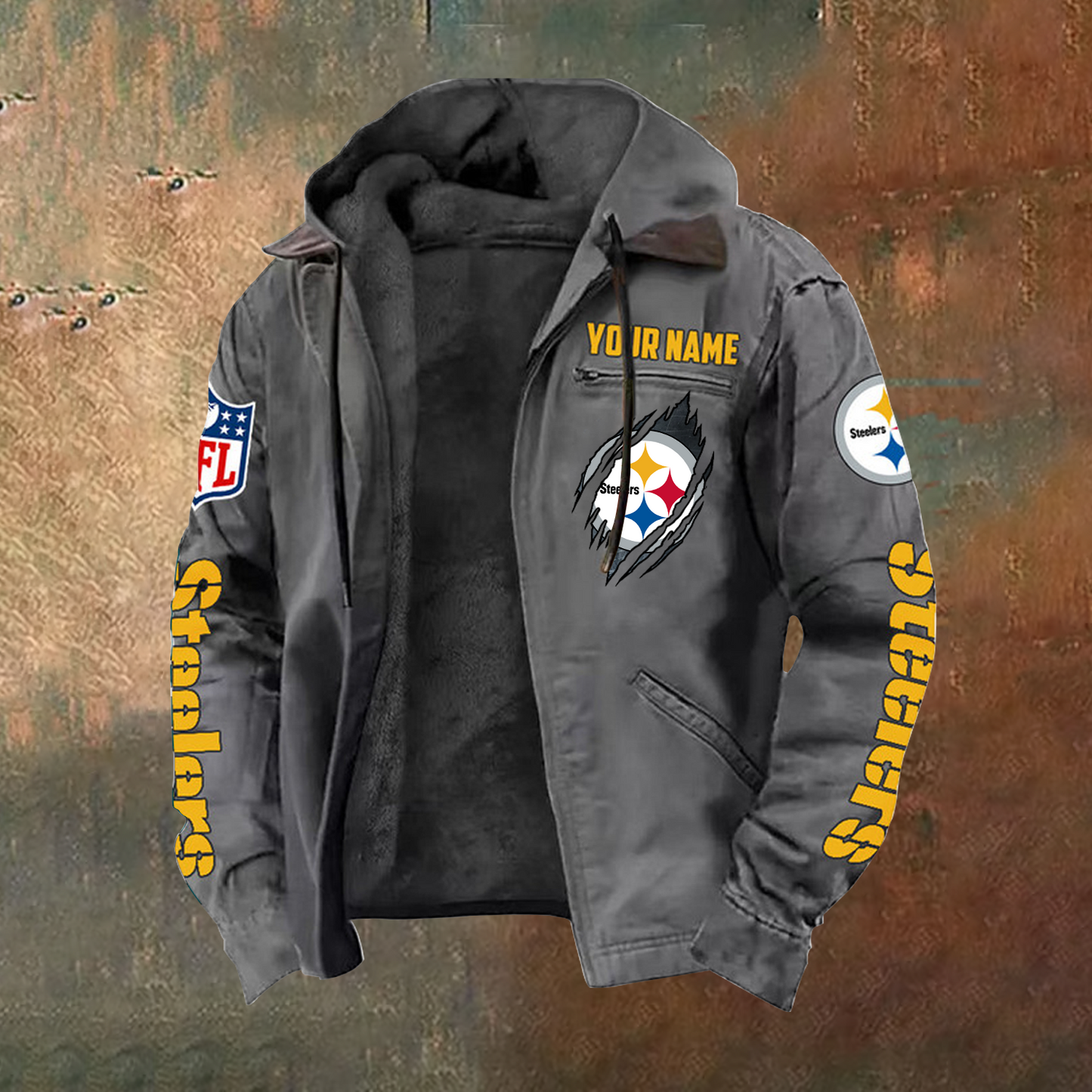 SIGNATURE NFL X PIT Hooded Cardigan Jacket NDT TDT 251025