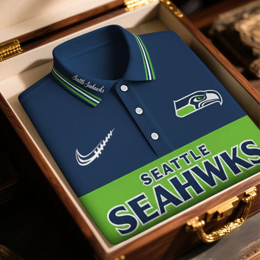 SIGNATURE NFL X SEA BUSINEES POLO CLASSIC NDT NHM 2510
