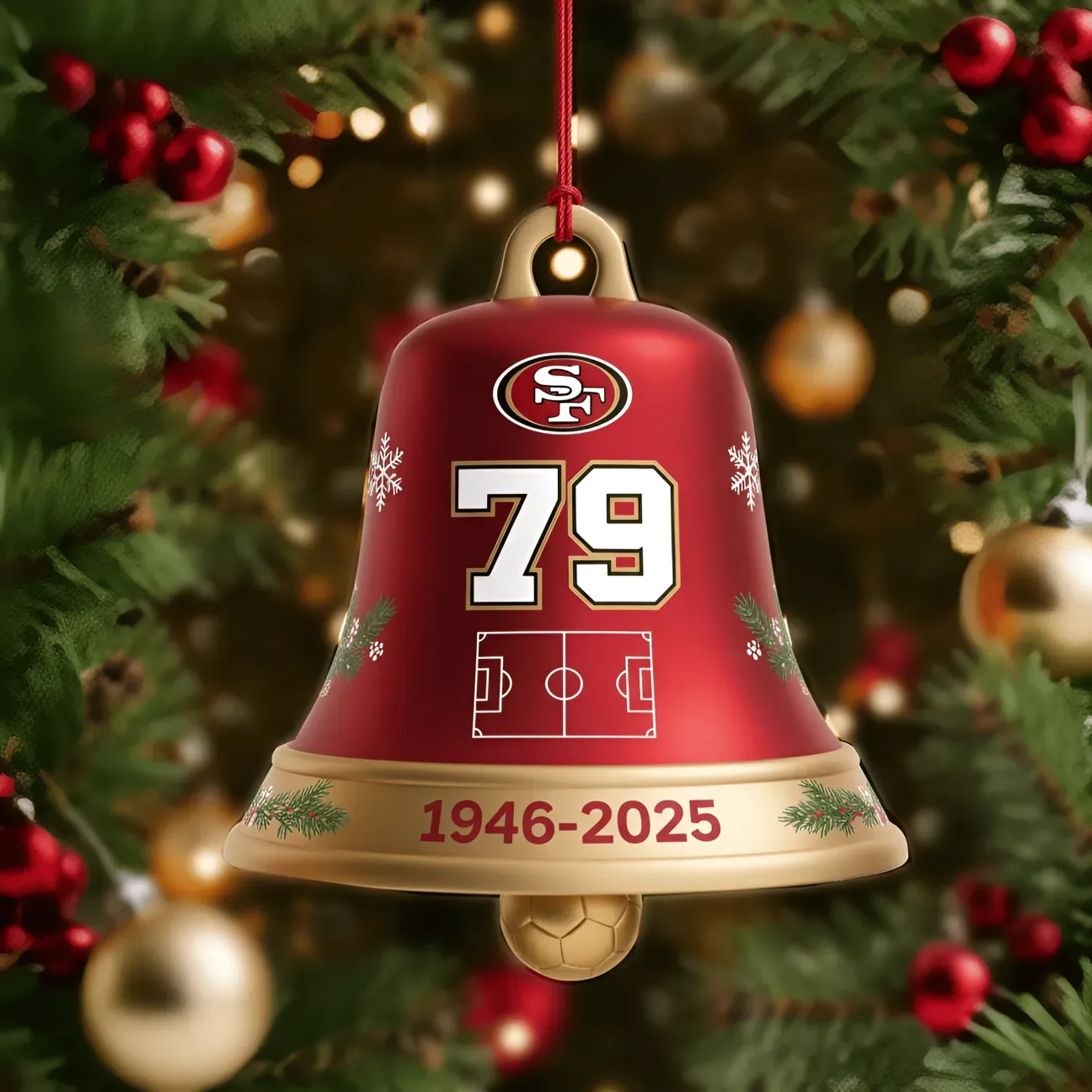SIGNATURE NFL X SF CHRISTMAS BELL 2025 NDT NHM
