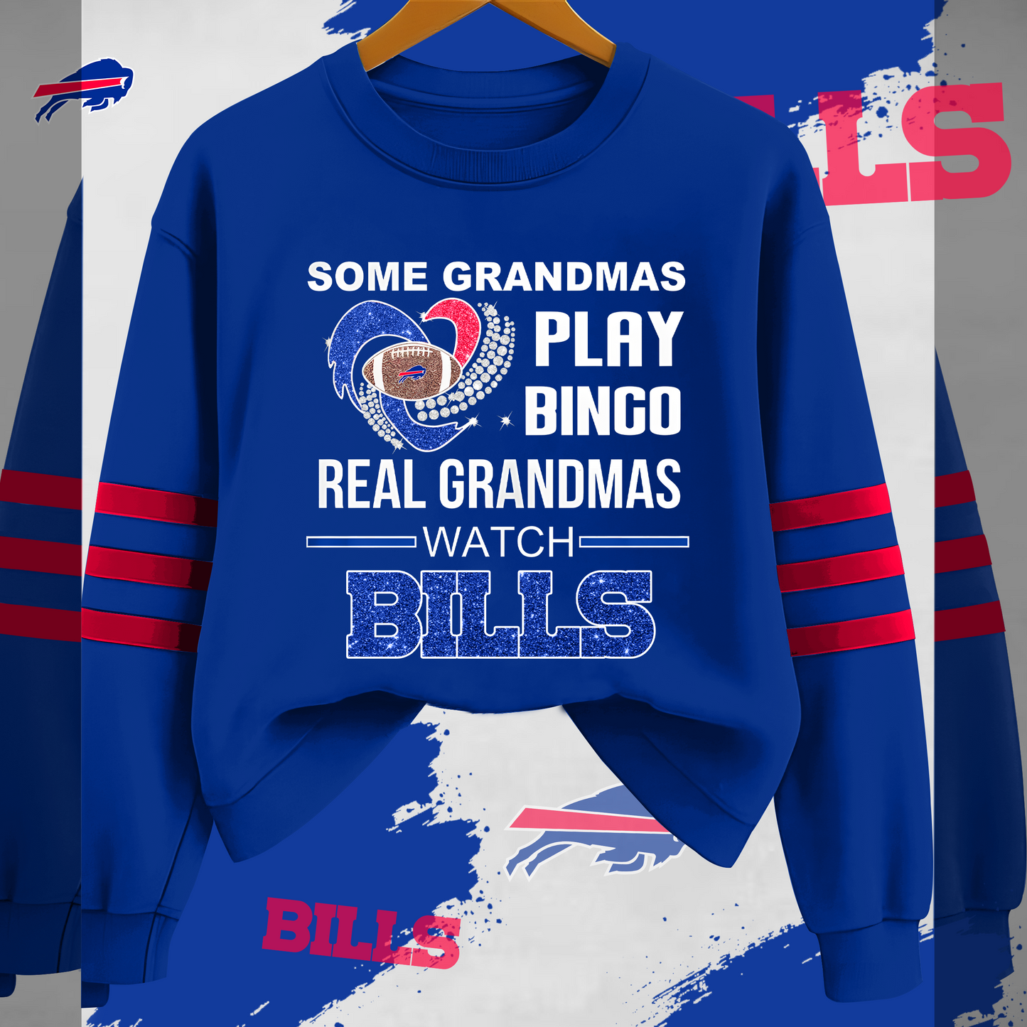 Some Grandmas Play Bingo Real Grandmas Watch BB Sweatshirt DDT HLPHUONG