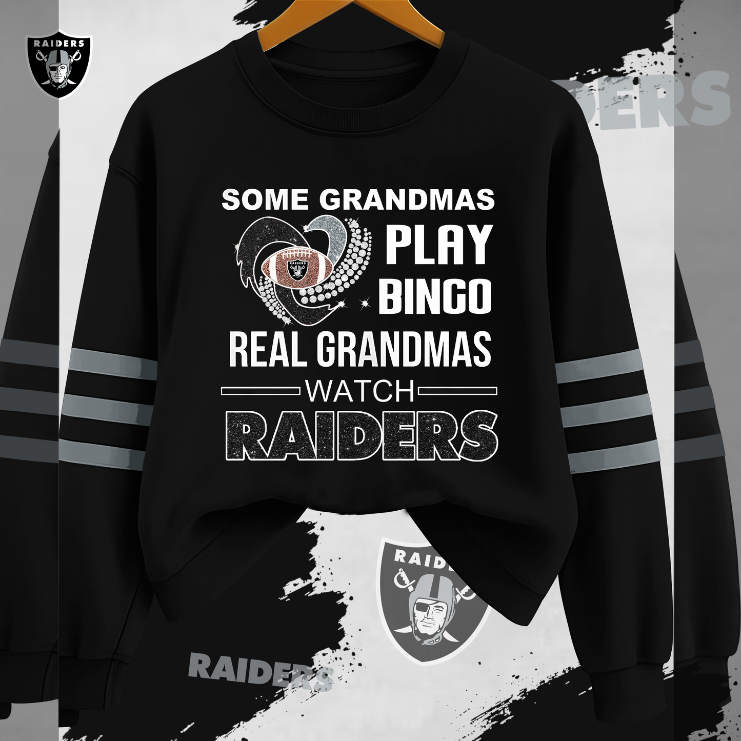 Some Grandmas Play Bingo Real Grandmas Watch LVR Sweatshirt DDT HLPHUONG