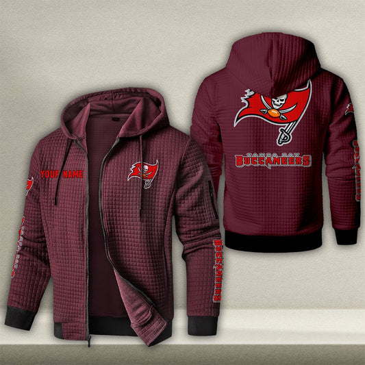 TB x NFL Quilted Zip Hoodie DatND DVT