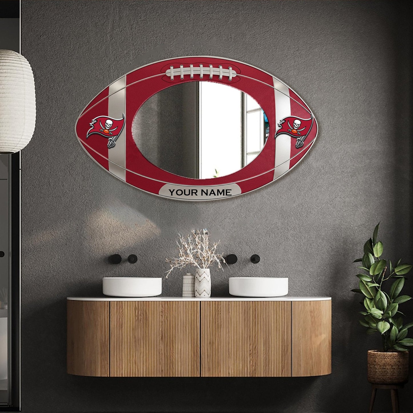 TBB Custom NFL Wall Mirror Decor For Fan DDT CTND