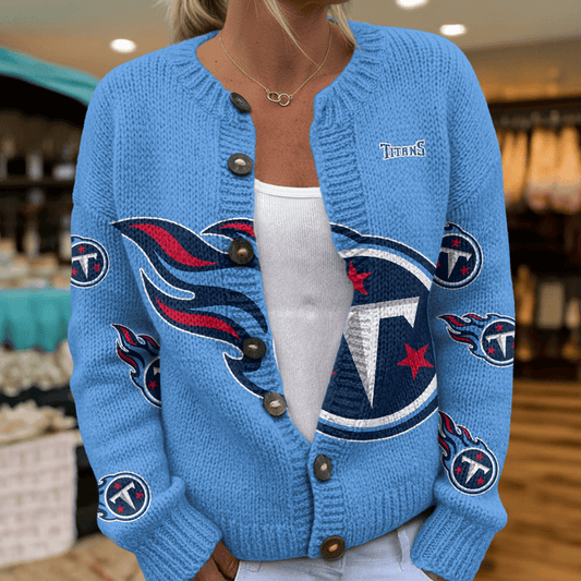 TEN x NFL Cardigan Sweatshirt With Button v1  DatND DVT