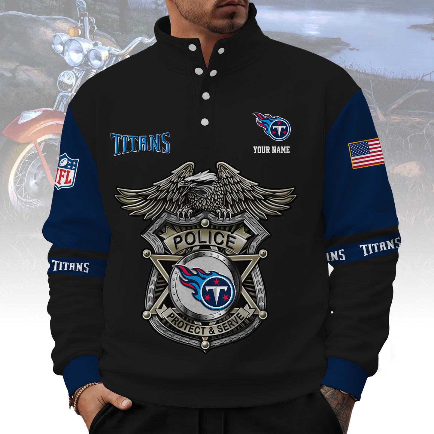 TEN x NFL Western Style Sweater With Buckles DatND ThuongNH