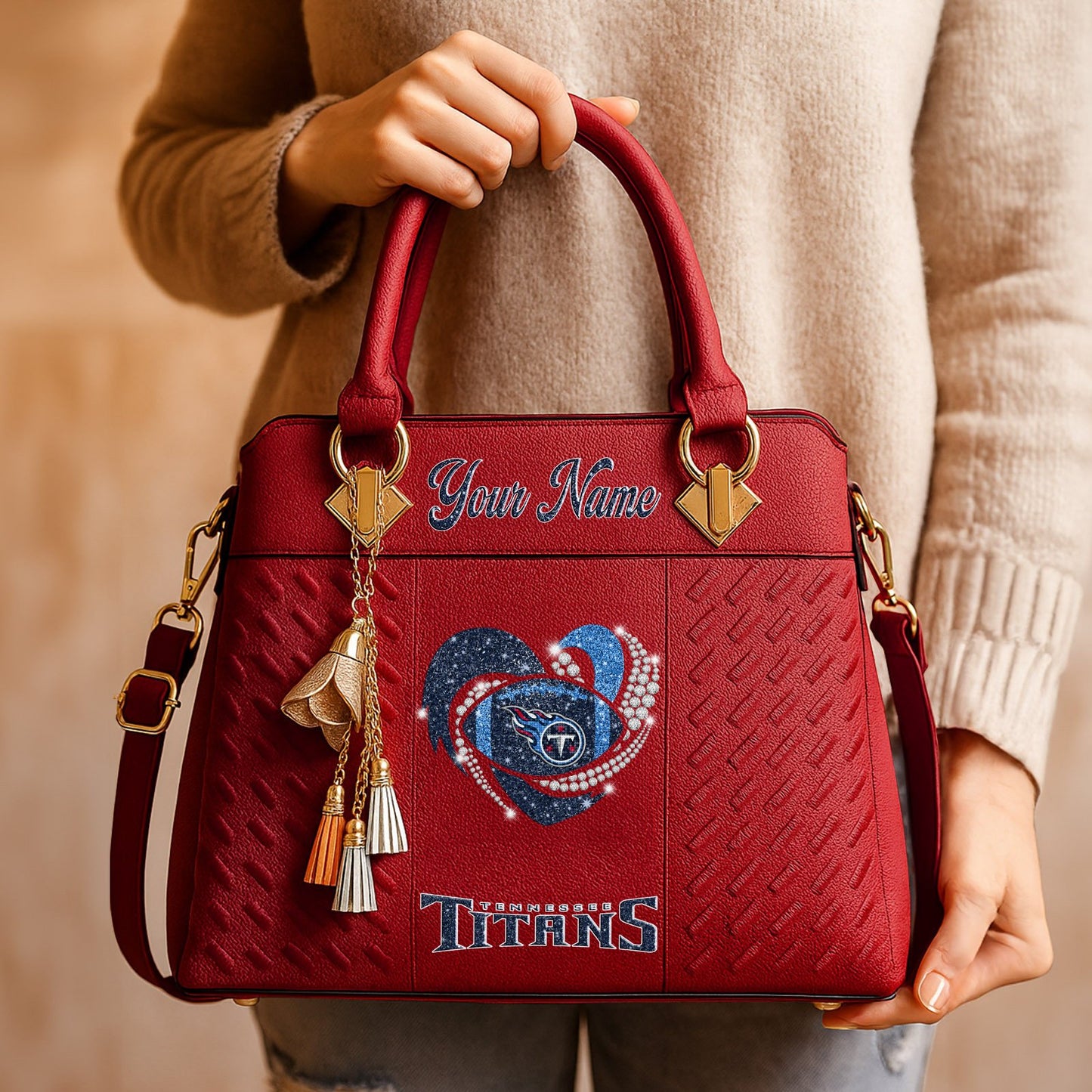 TEN x NFL Zip Handbag 0811 DatND DVT