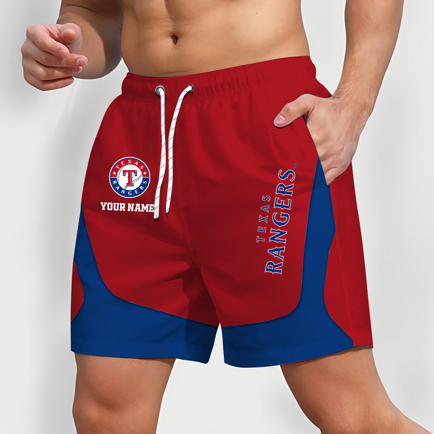 TEX x MLB Team Special Short Pants For Men Custom Name Gifts DATND TANTD