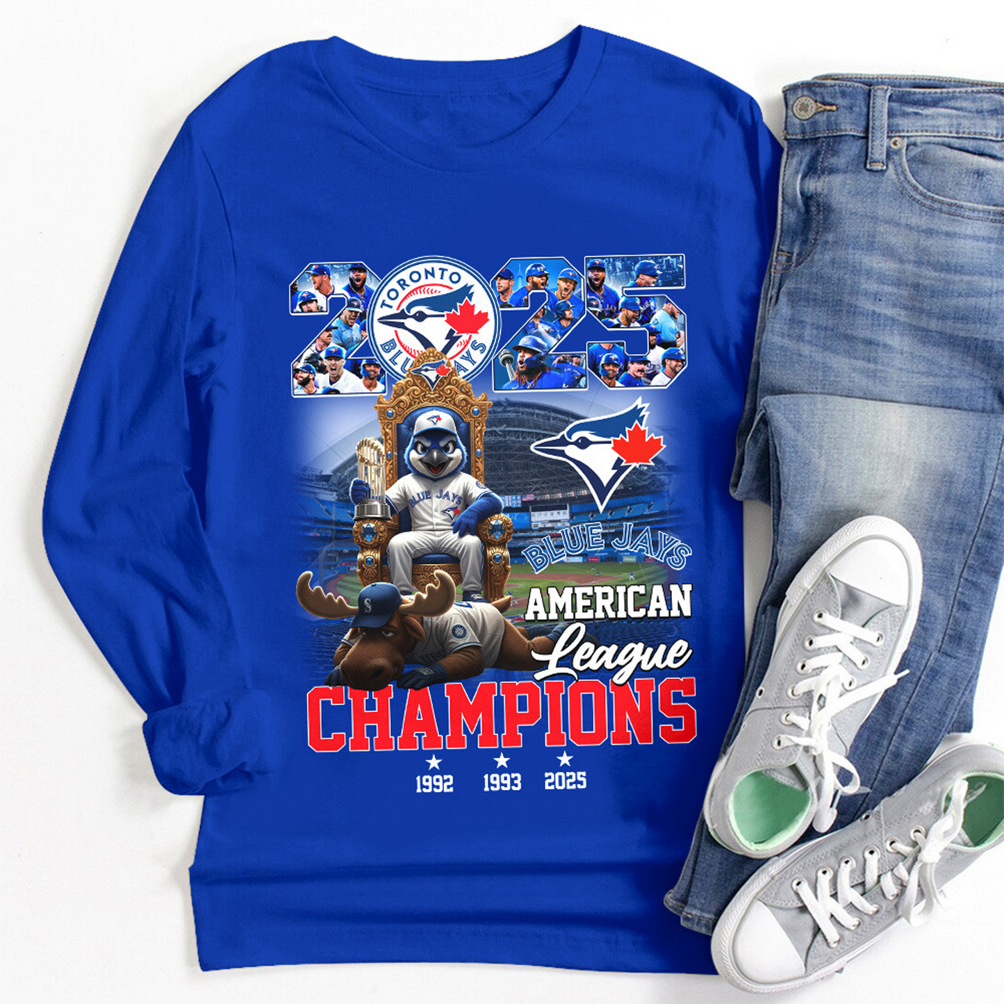 TOR 2025 American League Champions 2D Shirt V1 DatND DVT
