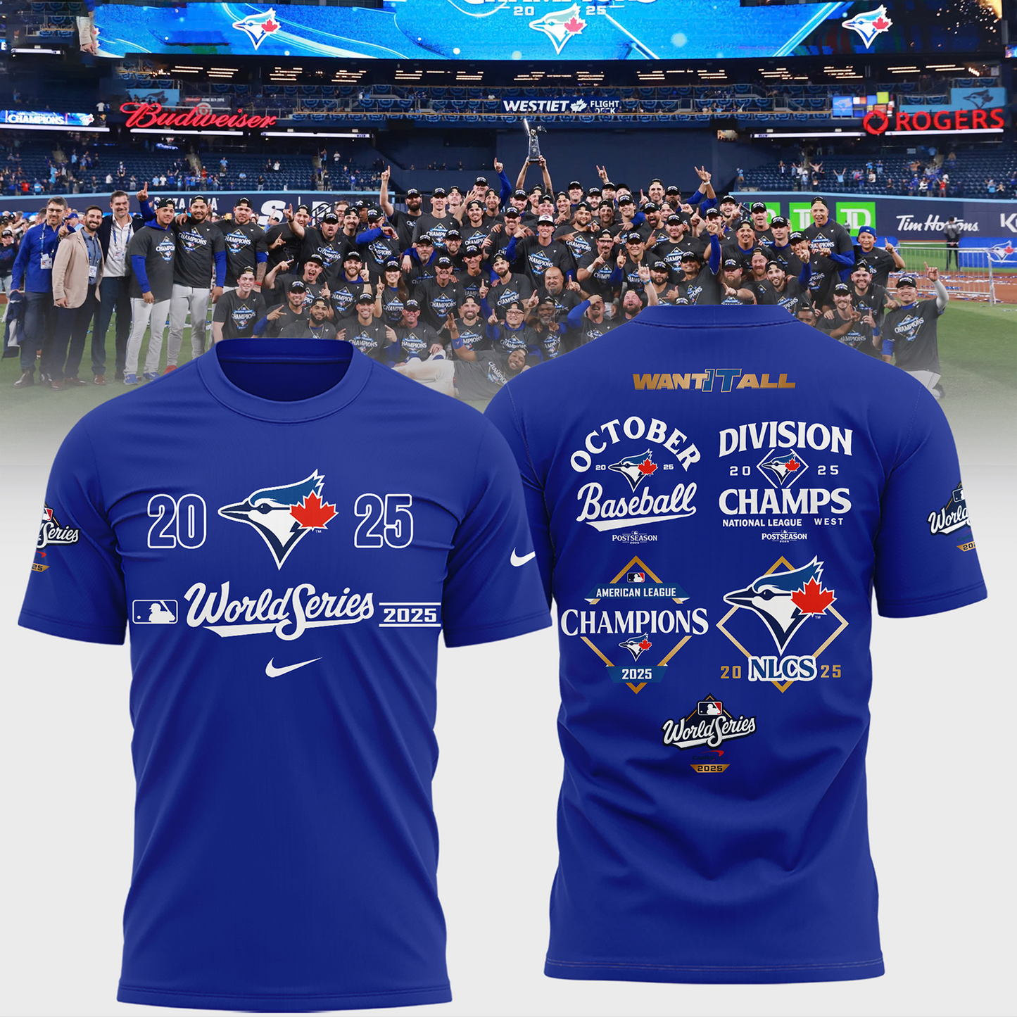 TOR X MLB American League Champions Limited Edition Shirt V4 24.10 DATND THUONGNH