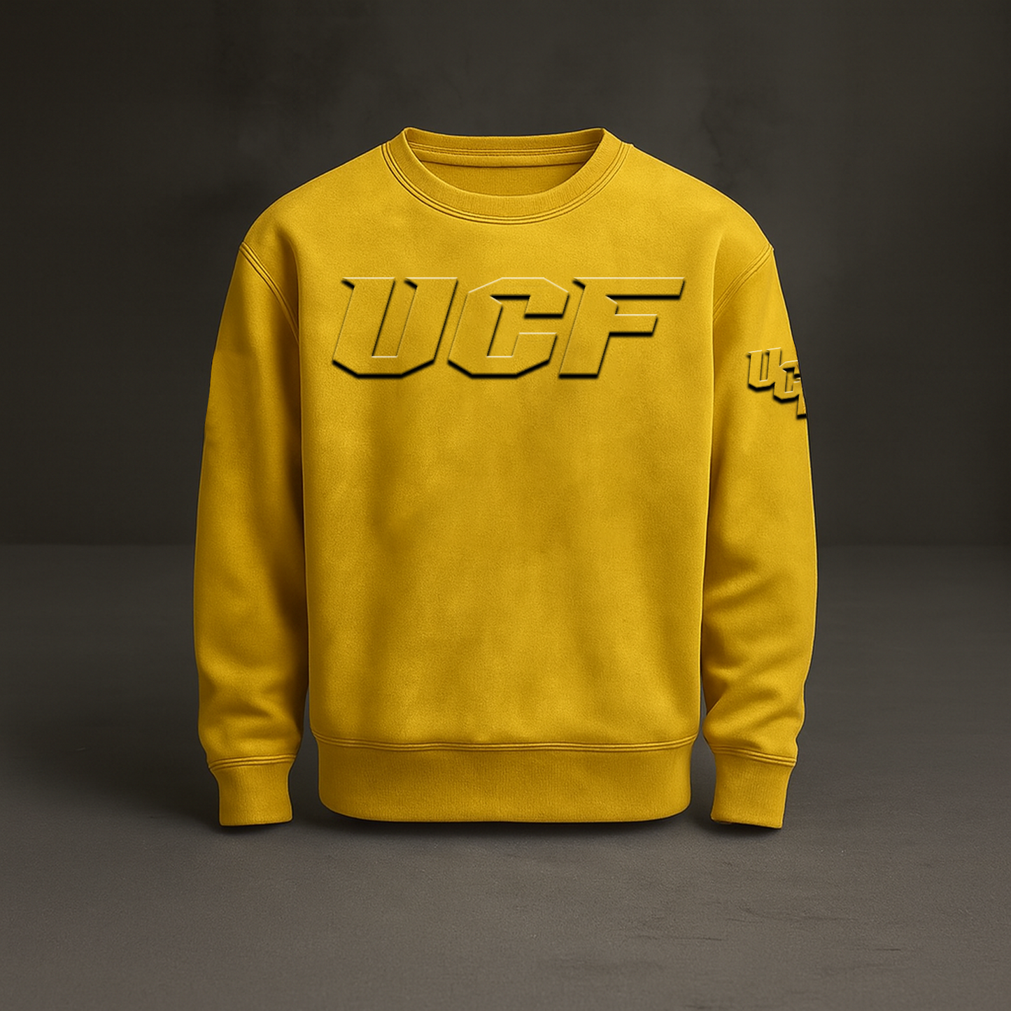 UCF x NCAA Embossed Sweat Shirt DATND TANTD