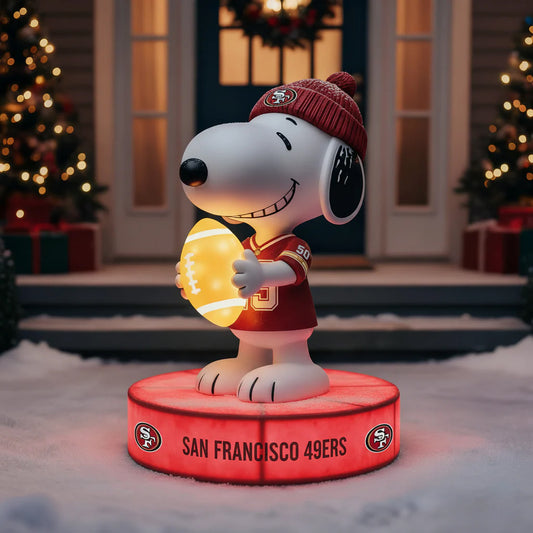UNIQUE SNOO X NFL SF49 Team Spirit LED Statuary NDT NHM 2510