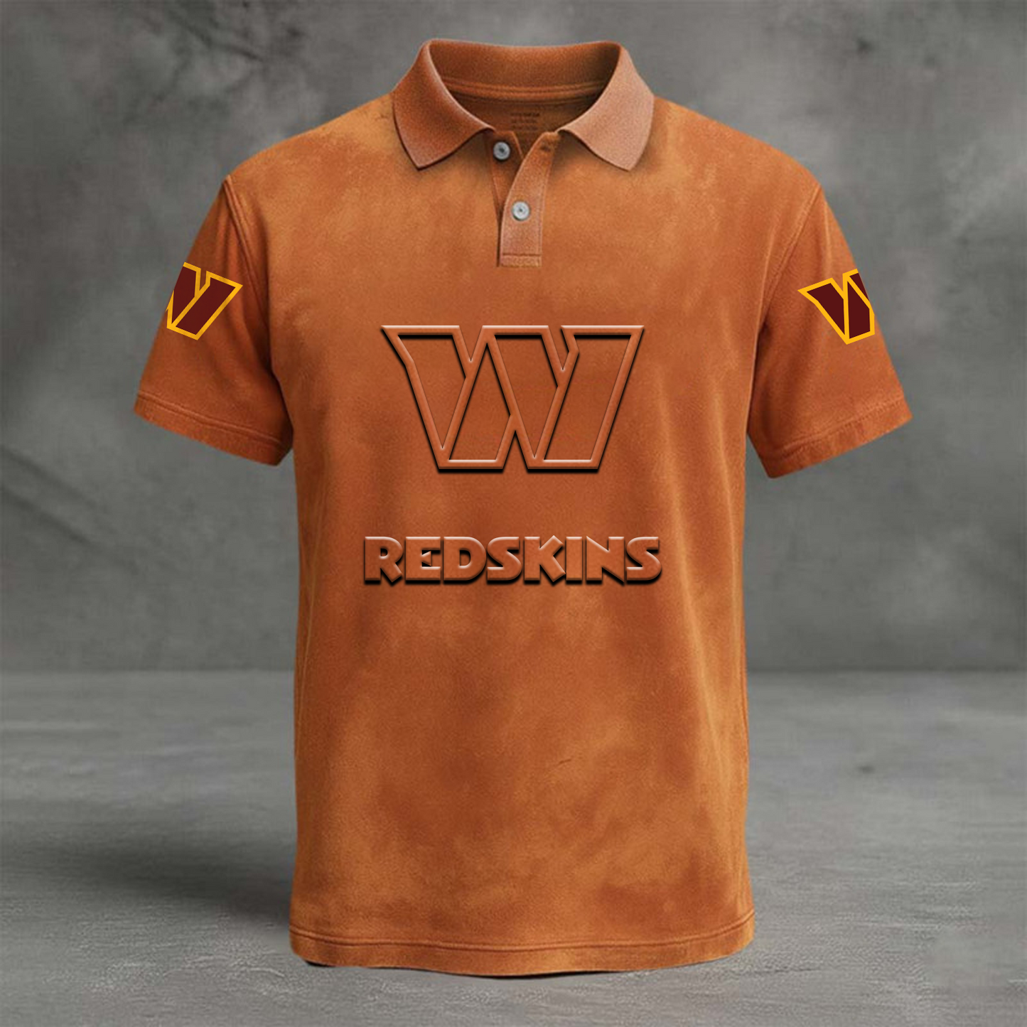 WAS x NFL Embossed Polo Shirt DATND TANTD