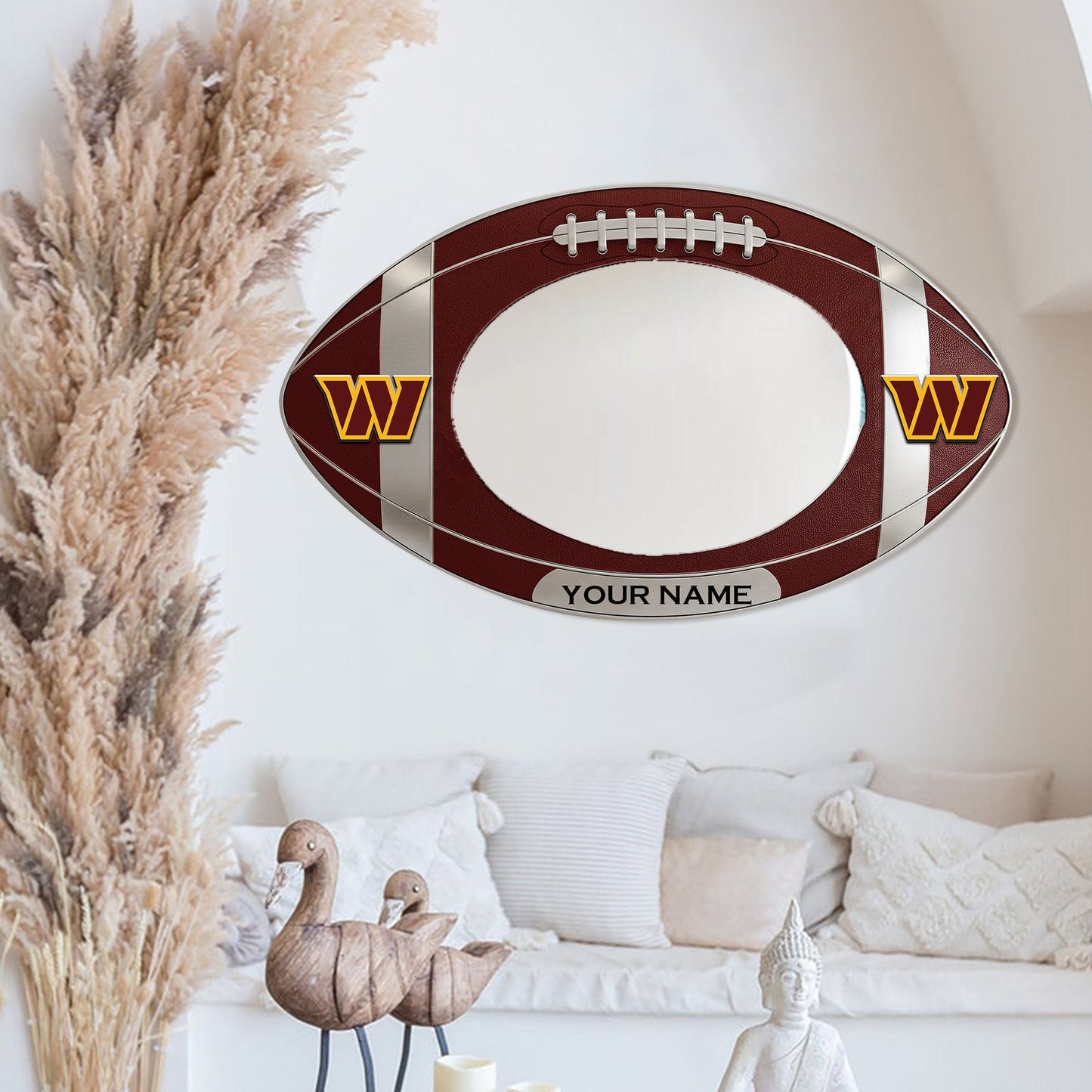 WC Custom NFL Wall Mirror Decor For Fan DDT CTND