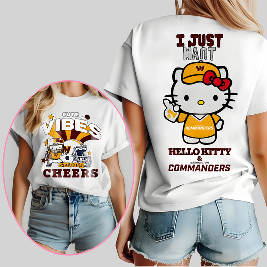 WC Hello Kitty T Shirt Gift For Fans DDT HLPHUONG
