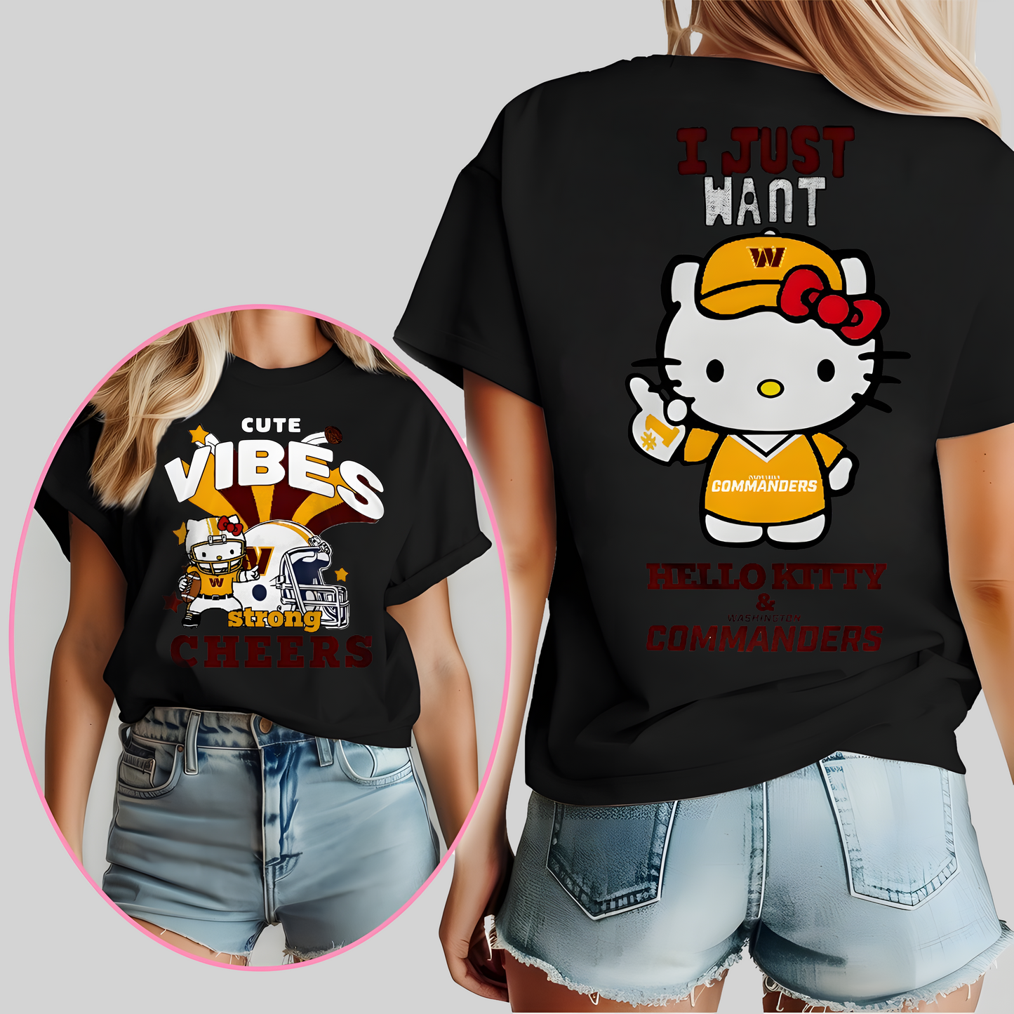 WC Hello Kitty T Shirt Gift For Fans DDT HLPHUONG