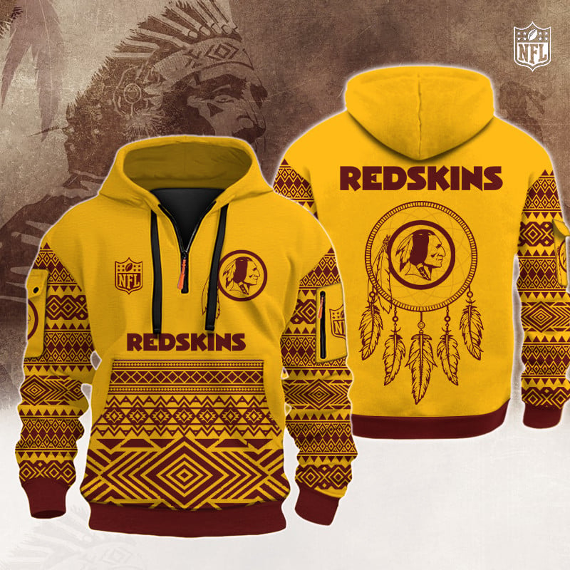 WR Premium NFL Native American Hoodie DDT HLPHUONG