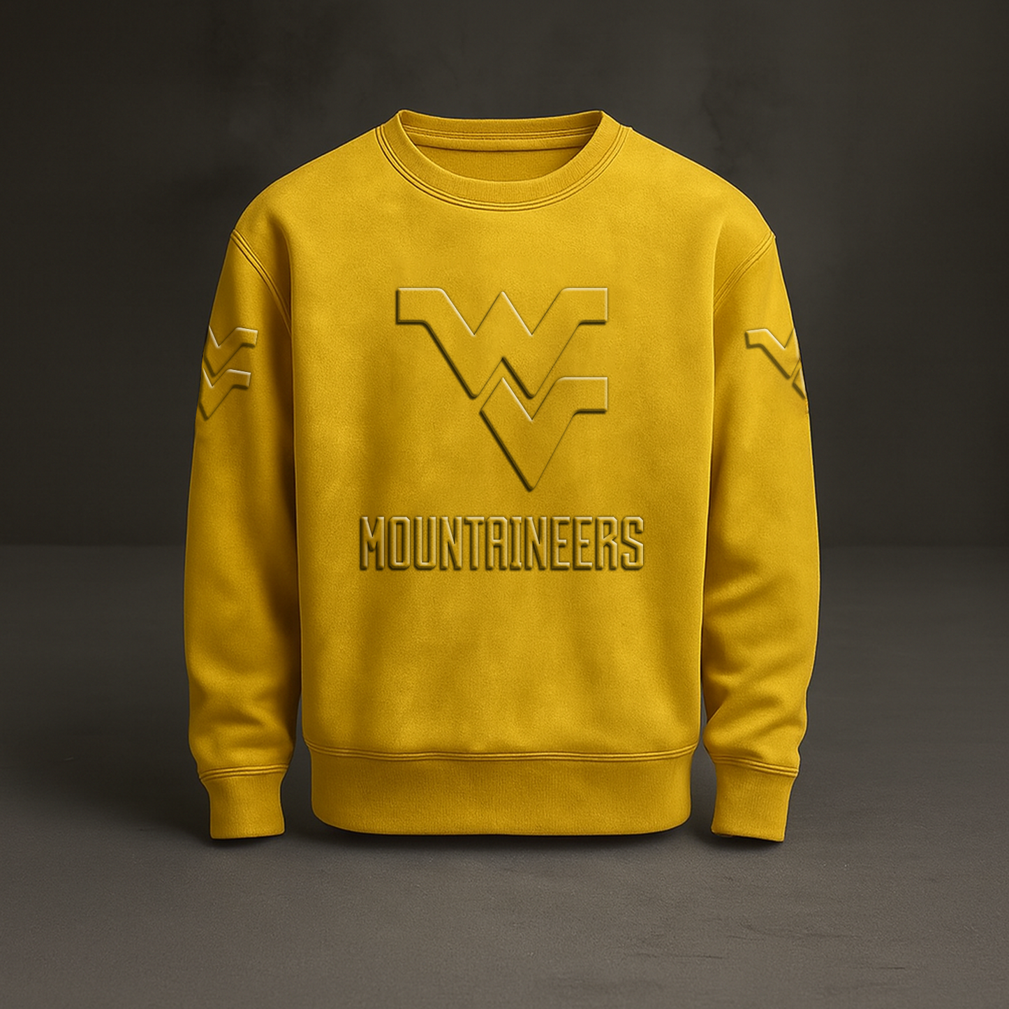 WVU Embossed SweatShirt DatND DVT
