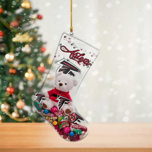 AF Christmas NFL Personalized Acrylic Ornament For Fan DDTNTL