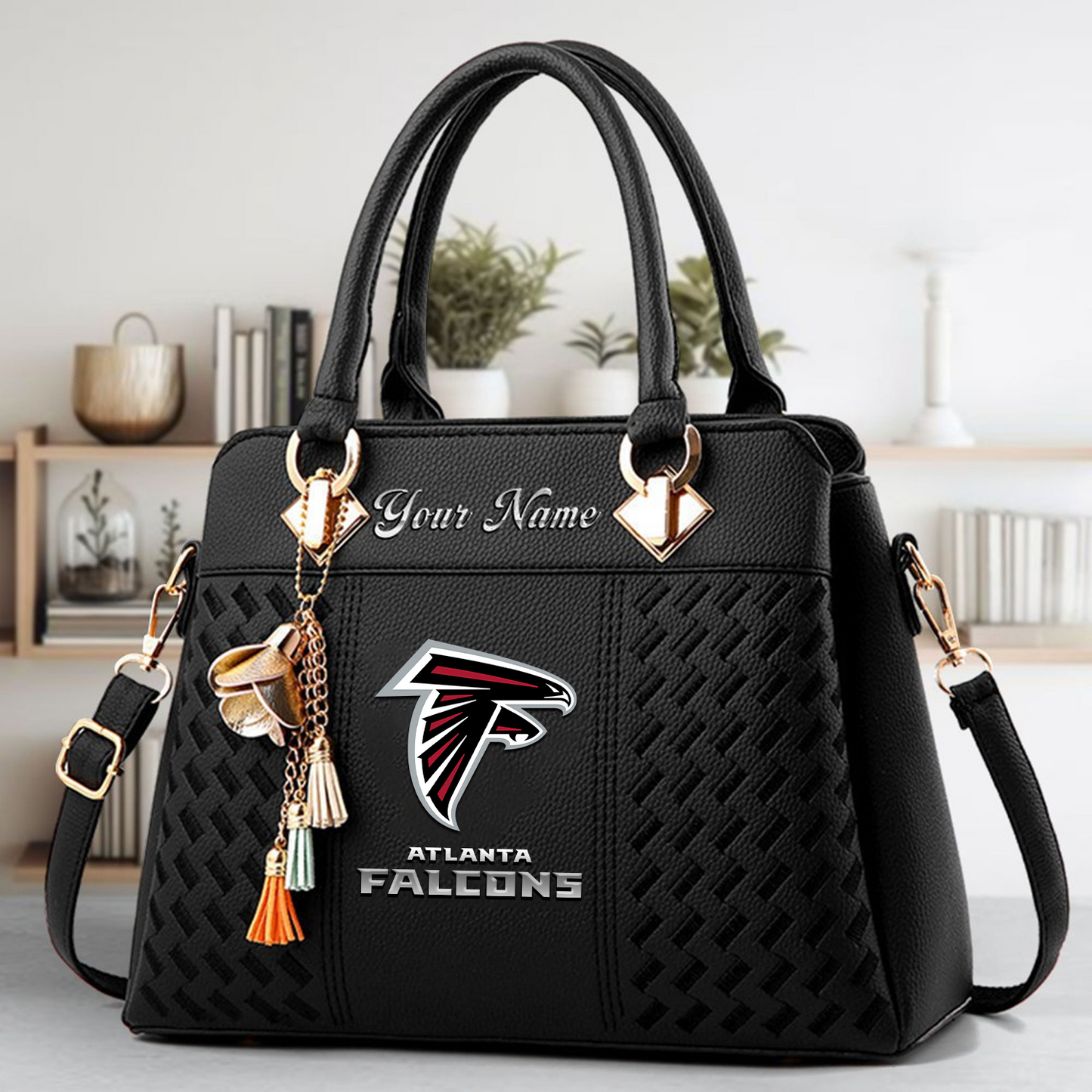 ATL x NFL Leather Bag DATND TANTD